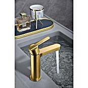 Camargue Sabati Grifo de lavabo (Oro) | BAUHAUS