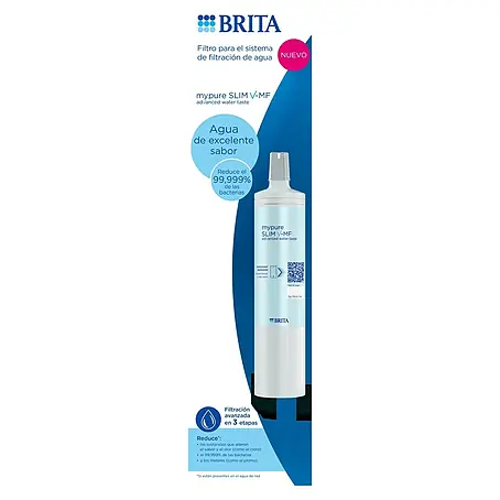 Brita  Recambio de filtro de agua Mypure Slim V-MF