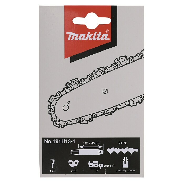 Makita Sägekette 191H13-1 (Passend für: Makita Elektro-Kettensäge UC4551A) | BAUHAUS