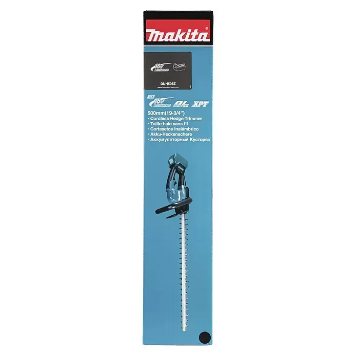Makita LXT 18V Akku-Heckenschere DUH506Z18 V, Li-Ionen, Ohne Akku, Schnittlänge: 50 cm Front View