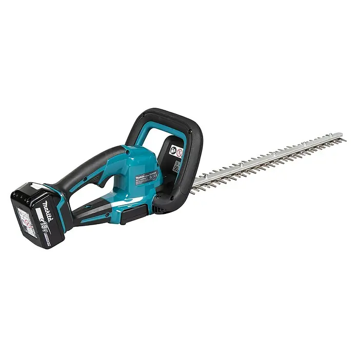 Makita LXT 18V Akku-Heckenschere DUH506Z - 18 V, Li-Ionen, Ohne Akku, Schnittlänge: 50 cm - Makita Akku-Heckenschere: Leistungsstarkes Gerät für den Gartenschnitt. Präzise Klingen sorgen für saubere Ergebnisse.