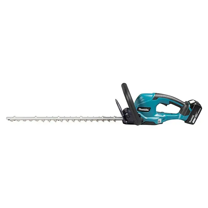 Makita LXT 18V Akku-Heckenschere DUH507RF - 18 V, Li-Ionen, 1 Akku, Schnittlänge: 500 cm - Die Makita Akku-Heckenschere für präzise und mühelose Gartenarbeit. Leistungsstark und einfach zu bedienen für den perfekten Heckenschnitt.