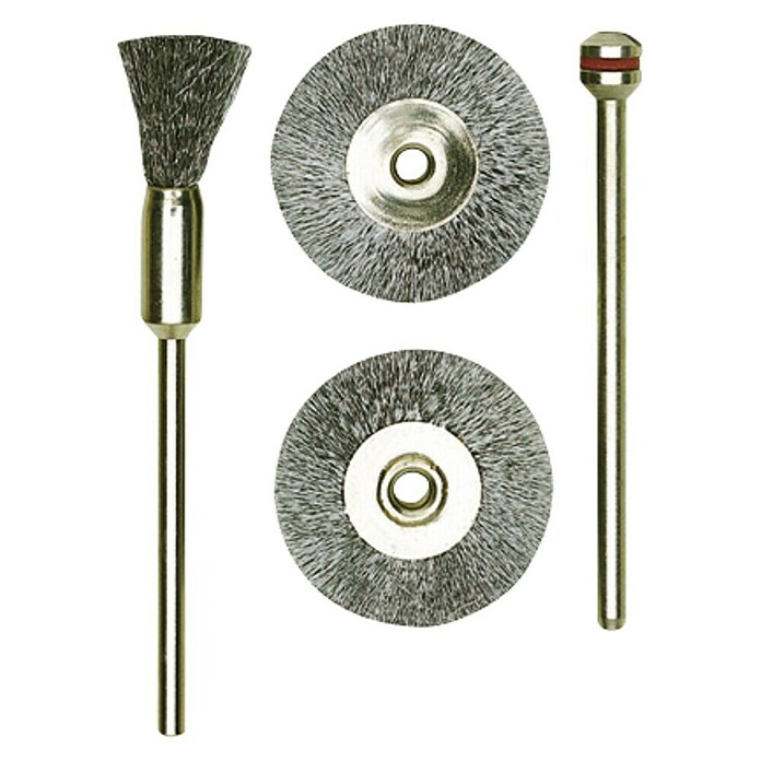 Proxxon Cepillo pincel N.º 28951 (Diámetro pincel: 8 mm, 2 uds., Acero)