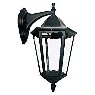 Panaled Vagg Aplique exterior (60 W, 28,3 x 22,4 x 42 cm, Negro, IP44, Descendente)