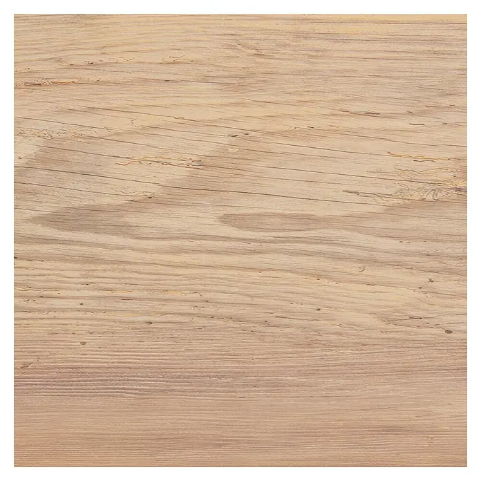 Arte confort Ventilador de techo Palma - Madera/Negro, 107 cm, 25 W, Blanco cálido - Tablero de madera clara con vetas naturales. Ideal para decoraciones rústicas, construcción de muebles o como fondo texturizado.