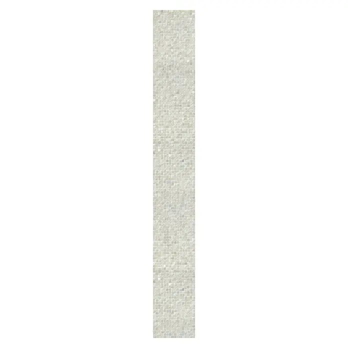 Bariperfil Revestimiento de pared de PVC Nacar Tile - 260 x 33,3 cm, Nacar - Patrón de mosaico de azulejos finamente elaborado, ideal para diseños de pared elegantes y modernos.