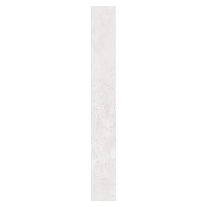 Bariperfil Revestimiento de pared de PVC Soft Concrete - 260 x 33,3 cm, Concrete - Elegante baldosa alargada con un sutil patrón claro, ideal para interiores modernos que aprecian una estética sencilla.
