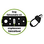 Eufab Rahmenhalter (Kurz, Durchmesser: 3 cm - 10 cm, Länge: 13 cm) | BAUHAUS