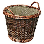 Lienbacher Weidenkorb (Braun, Durchmesser: 41 cm)