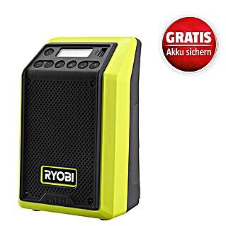 Ryobi ONE+ Akku-Bluetooth-Radio (Ausgangsleistung Lautsprecher: 10 W, Ohne Akku)