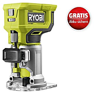 Ryobi ONE+ Akku-Kantenfräser RTR18-0 (18 V, Ohne Akku, Leerlaufdrehzahl: 20.000 U/min - 30.000 U/min)