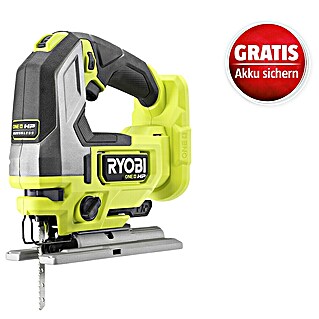 Ryobi ONE+HP Akku-Stichsäge RJS18X-0 Performance (18 V, Ohne Akku, Leerlaufhubzahl: 800 Hübe/min - 3.400 Hübe/min)