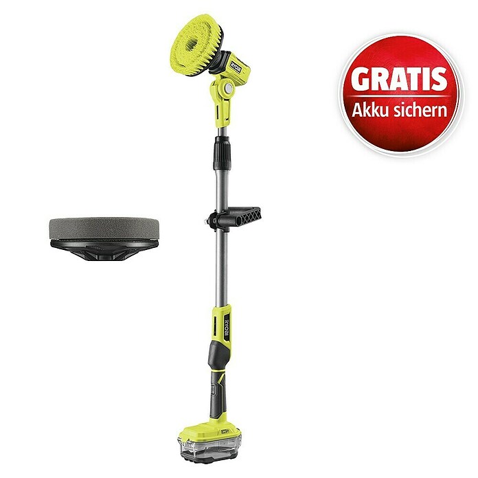 Ryobi ONE+ Akku-Reinigungsbürste R18TPS-0 (18 V, Ohne Akku) | BAUHAUS