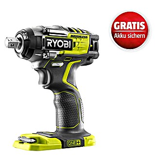 Ryobi ONE+ Akku-Schlagschrauber R18IW7-0 (18 V, Ohne Akku, Leerlaufdrehzahl: 0 U/min - 3.000 U/min, Schlagzahl: 0 /min - 3.900 /min)