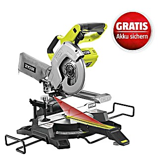 Ryobi ONE+ Akku-Kapp- & Gehrungssäge R18MS216-0 (18 V, Li-Ionen, Ohne Akku, 0 U/min - 3.200 U/min)