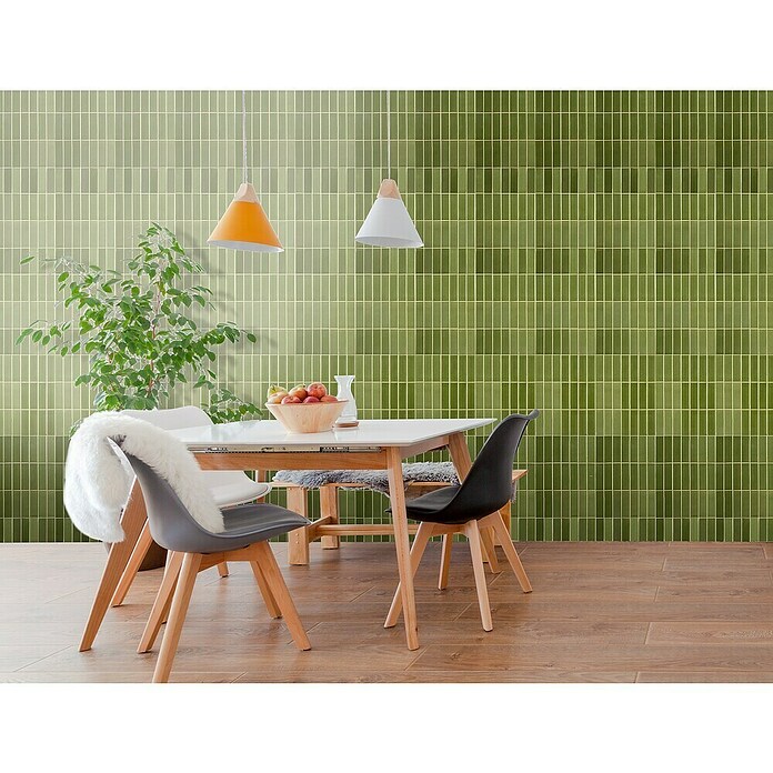Bariperfil Revestimiento de pared de PVC Olive Tile (260 x 33,3 cm, Olive Tile) | BAUHAUS