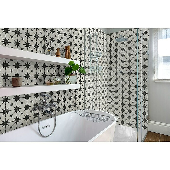 Bariperfil Revestimiento de pared de PVC Nocturna Tile (260 x 33,3 cm, Nocturna Tile) | BAUHAUS