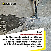 SG Weber Ausgleichsmasse (22 kg, Schichtdicke: 1 mm - 40 mm) | BAUHAUS