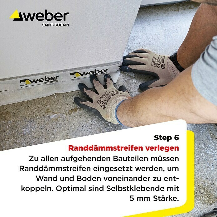 SG Weber Ausgleichsmasse (22 kg, Schichtdicke: 1 mm - 40 mm) | BAUHAUS