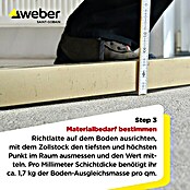 SG Weber Ausgleichsmasse (22 kg, Schichtdicke: 1 mm - 40 mm) | BAUHAUS