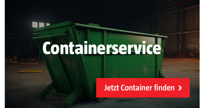 Bauhaus Containerservice für Bauschutt