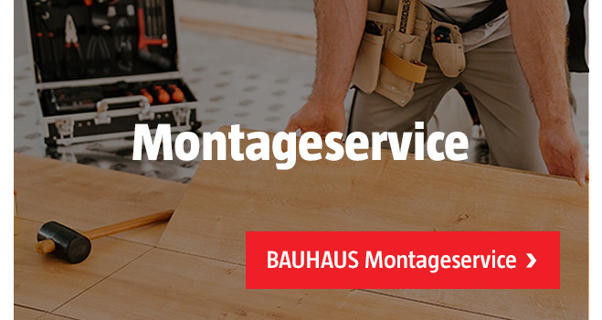 Montageservice von Handwerker bei Bauhaus
