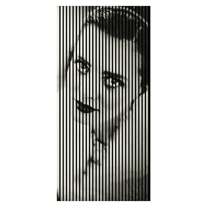 Akustikpaneel (L x B x H: 2 400 x 1 133 x 19 mm, Schwarz/Weiß, Swing 01) | BAUHAUS