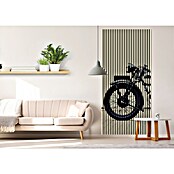 Akustikpaneel (L x B x H: 2 400 x 1 133 x 19 mm, Schwarz/Weiss, Motorrad 01) | BAUHAUS