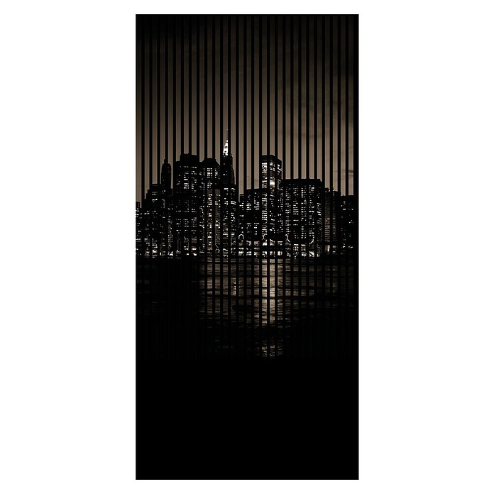 Akustikpaneel (L x B x H: 2 400 x 1 133 x 19 mm, Schwarz, New York 02) | BAUHAUS