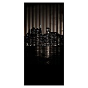 Akustikpaneel (L x B x H: 2 400 x 1 133 x 19 mm, Schwarz, New York 02) | BAUHAUS