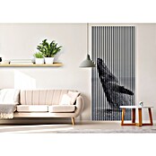 Akustikpaneel (L x B x H: 2 400 x 1 133 x 19 mm, Schwarz/Weiss, Wal 02) | BAUHAUS