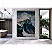 Akustikpaneel (L x B x H: 2 400 x 1 693 x 19 mm, Blau/Weiß, Wave 01) | BAUHAUS