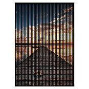 Akustikpaneel (L x B x H: 2 400 x 1 693 x 19 mm, Blau/Gelb/Braun, See 02) | BAUHAUS