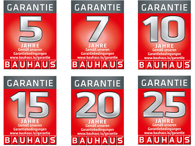 Bauhaus Garantie