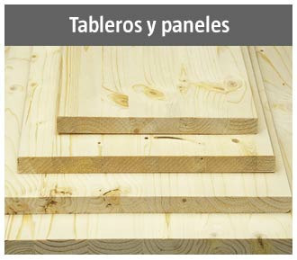 Tableros y paneles de madera
