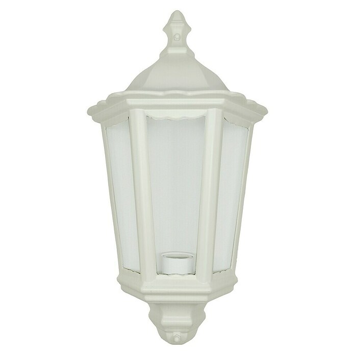 Panaled Vagg Aplique exterior (60 W, Blanco, IP44) | BAUHAUS