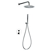 Imex Nápoles Sistema de ducha empotrado (Cartucho del termostato, Cromo) | BAUHAUS