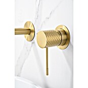 Imex Génova Grifo de lavabo (Oro) | BAUHAUS