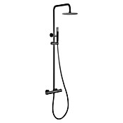 Imex Génova Sistema de ducha (Grifo termostático, Black gun metal) | BAUHAUS