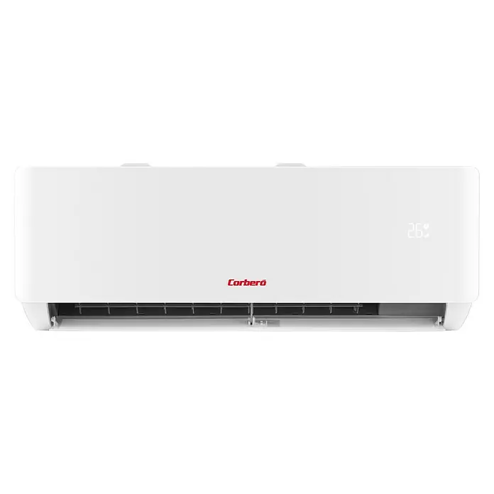 Corberó Aire acondicionado Inverter Mistral 12 - 3.500 W, 3.500 W, 22 m², Blanco - Aire acondicionado blanco Corberó con pantalla digital de temperatura. Diseño elegante para climatización confortable.