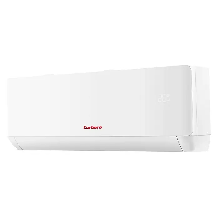 Corberó Aire acondicionado Inverter Mistral 12 - 3.500 W, 3.500 W, 22 m², Blanco - Aire acondicionado Corberó blanco diseñado para montaje en pared. Cuenta con un display digital de temperatura y un diseño moderno y elegante.