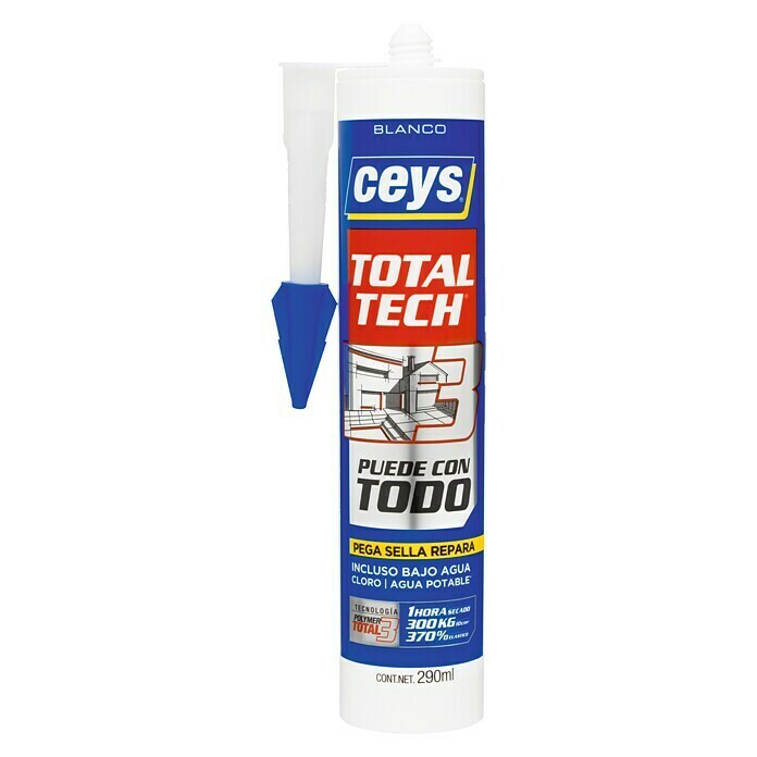 Ceys Adhesivo y sellador Total-Tech  (290 ml)