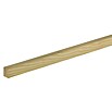 Flachleiste (2,4 m x 1,3 cm x 1,9 cm, Fichte/Kiefer)