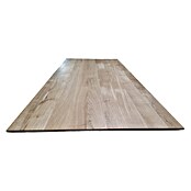 Exclusivholz Tischplatte mit Schweizer Kante (Eiche, 230 x 100 x 4 cm) | BAUHAUS