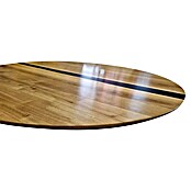 Exclusivholz Tablero de mesa redondo (Roble, Diámetro: 60 cm, Espesor: 2 cm) | BAUHAUS