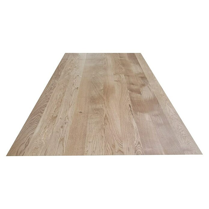 Exclusivholz Tischplatte mit Schweizer Kante (Eiche, 200 x 85 x 2,6 cm) | BAUHAUS