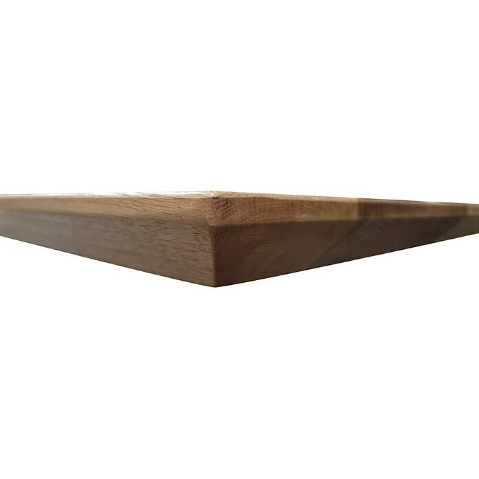 Tischplatte mit Schweizer Kante (Eiche, 180 x 85 x 2,6 cm) | BAUHAUS