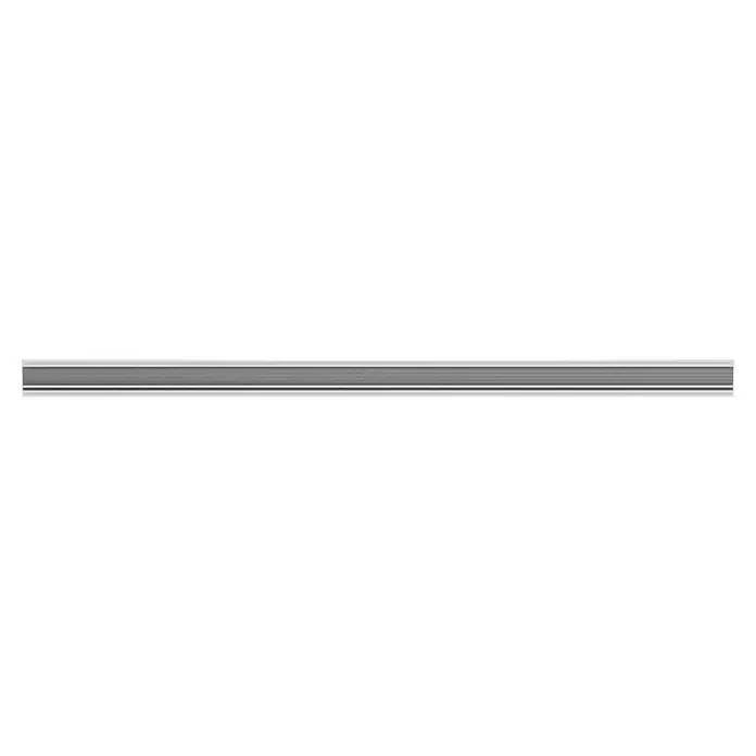 Solid Elements Verbreiterung - 2 x 135 cm, Passend für: Solid Elements Kunststofffenster New Basic - Silberfarbene Klimaanlage mit horizontalem Lüftungsschlitz und eleganter Optik, ideal für moderne Innenräume.
