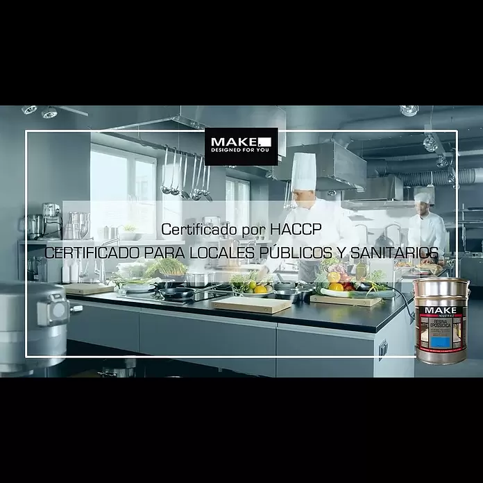 Make Resina epoxi para suelos Make - 4 l, Gris claro - BAUHAUS- Make_Resina Industriale_ES_Video de presentacion producto