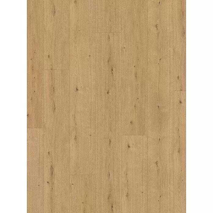 Parador Designboden Modular One - Eiche Atmosphere natur, Landhausdiele, 2.200 x 235 x 8 mm - Heller Holzboden mit natürlicher Maserung und sichtbaren Ästen, in einem versetzten Dielenmuster.